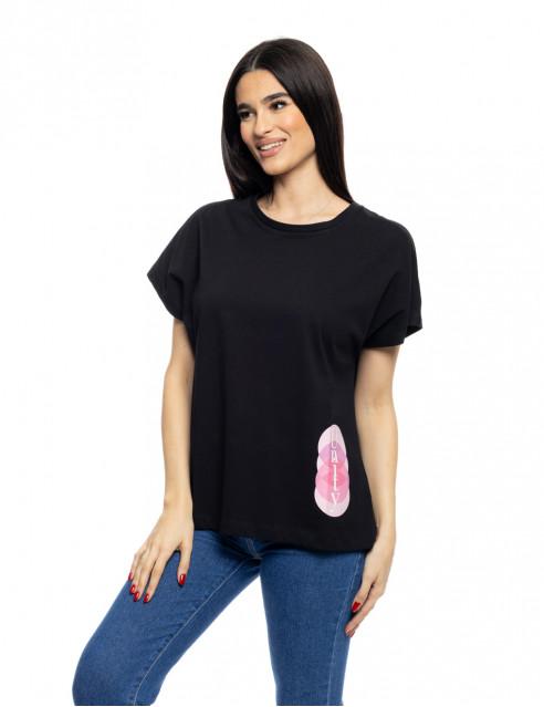 S' Γυναικείο t-shirt με τύπωμα ''CIRCLES''