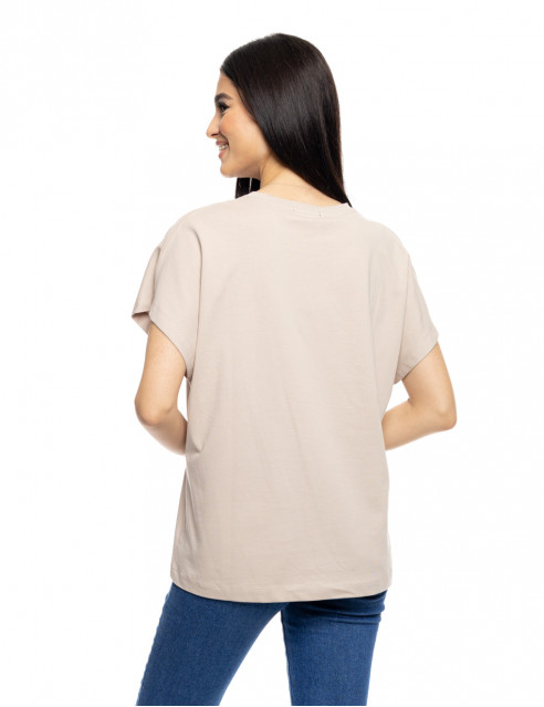 S' Γυναικείο t-shirt με τύπωμα ''AMSTERDAM''