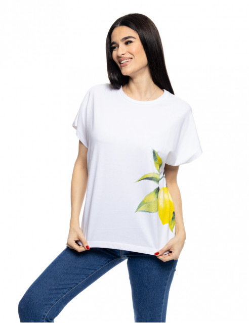 S' Γυναικείο t-shirt με τύπωμα ''LEMON''