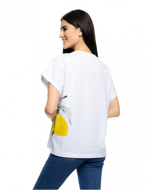 S' Γυναικείο t-shirt με τύπωμα ''LEMON''