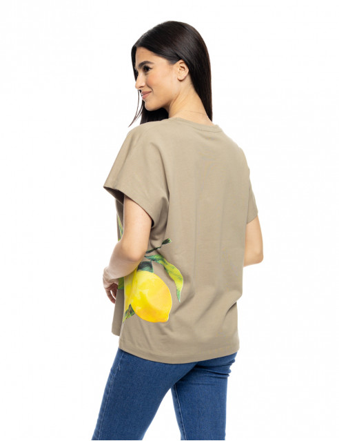 S' Γυναικείο t-shirt με τύπωμα ''LEMON''