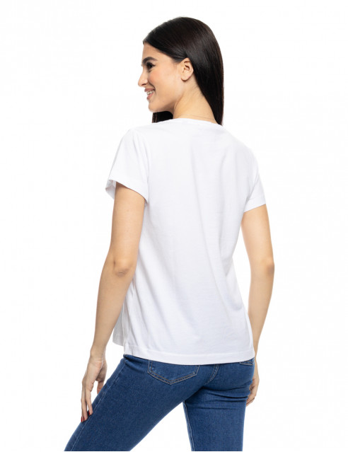 S' Γυναικείο t-shirt με τύπωμα ''SHORT GLASS''