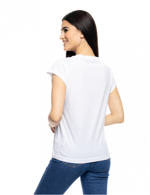 S' Γυναικείο t-shirt με τύπωμα ''OLIVES''