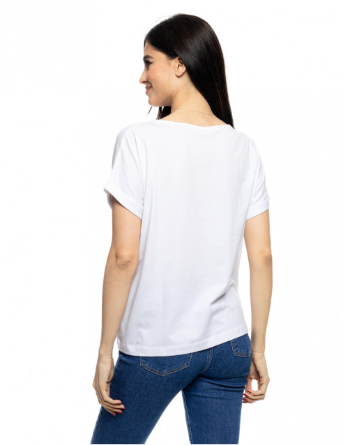 B' Γυναικείο t-shirt με τύπωμα ''FLOWERS''