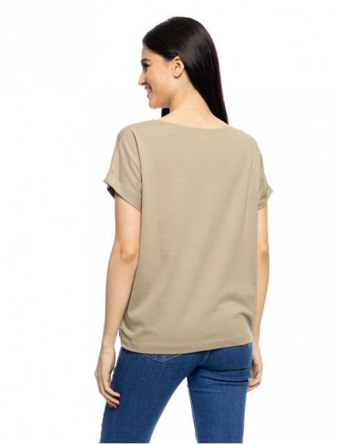 B' Γυναικείο t-shirt με τύπωμα ''FLOWERS''