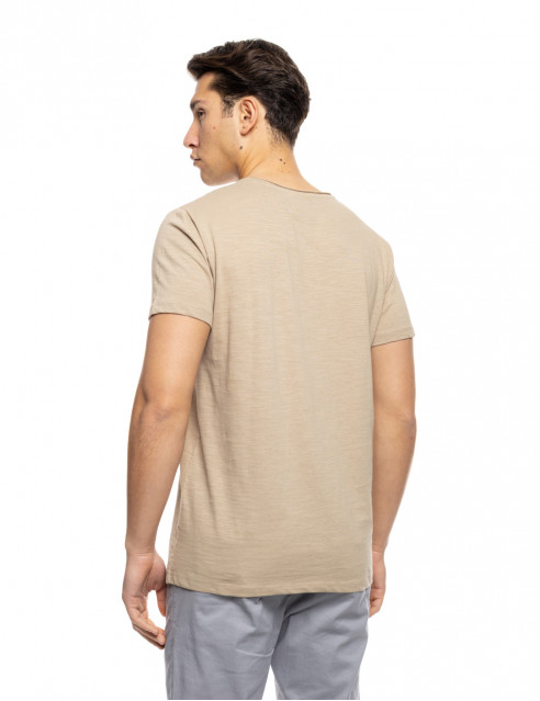 ST' Ανδρικό βαμβακερο t-shirt με τσέπη
