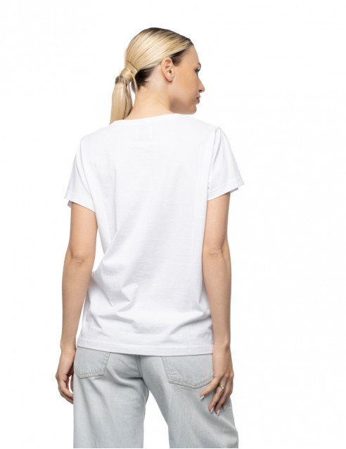 Smart Γυναικείο t-shirt με τύπωμα πρόσωπο