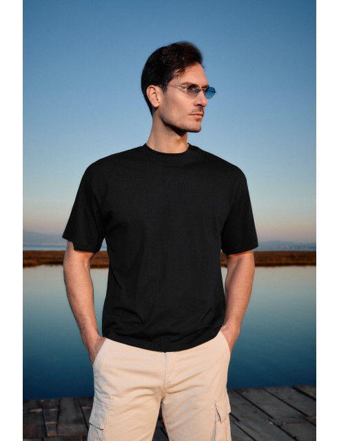 Smart Ανδρικό oversized κοντομάνικο μπλουζάκι