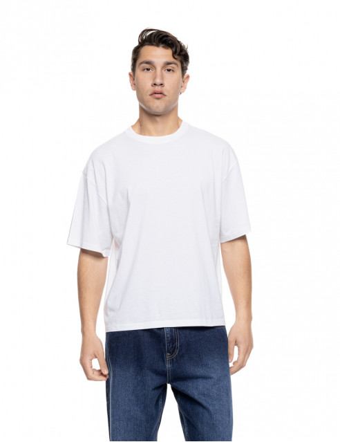 Smart Ανδρικό oversized κοντομάνικο μπλουζάκι