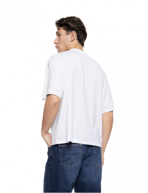 Smart Ανδρικό oversized κοντομάνικο μπλουζάκι