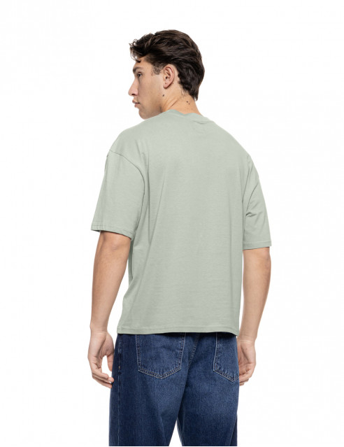 Smart Ανδρικό oversized κοντομάνικο μπλουζάκι